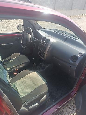 kyrgyzstan auto: Daewoo Matiz: 2007 г., 0.8 л, Механика, Бензин, Хэтчбэк — 6