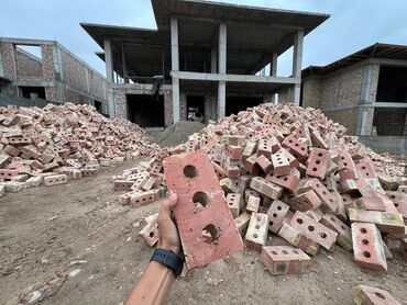 Строительный кирпич: Пустотелый, дырчатый, Жженый кирпич, Полублок, 250×120×88 — 8