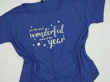 relab niebieska: Blue, T-shirt damski, rozmiar One size — 1