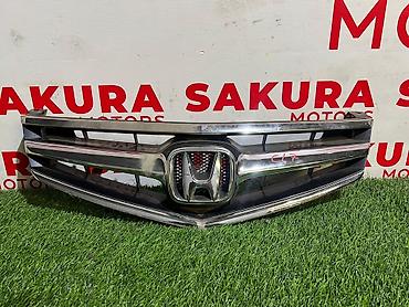 Решетки радиатора: Решетка радиатора Honda Б/у, Оригинал — 6