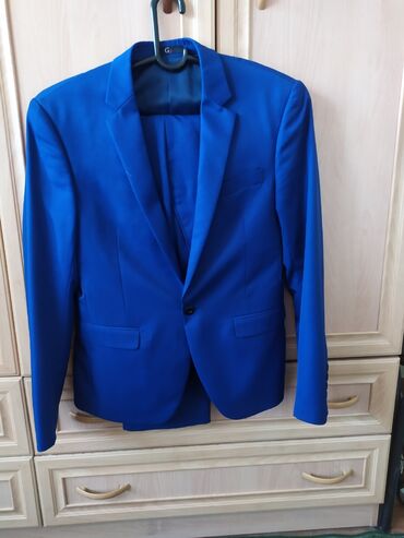 адидас костюмы мужские: Костюм XL (EU 42), цвет - Синий