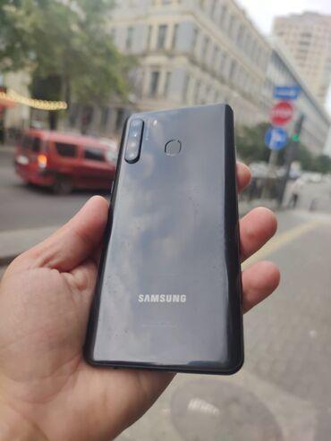 Samsung Galaxy A21, 32 ГБ, цвет - Черный, Гарантия