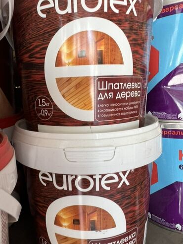 шпатлёвка уют: Шпатлевка Eurotex предназначена для обработки деревянных поверхностей