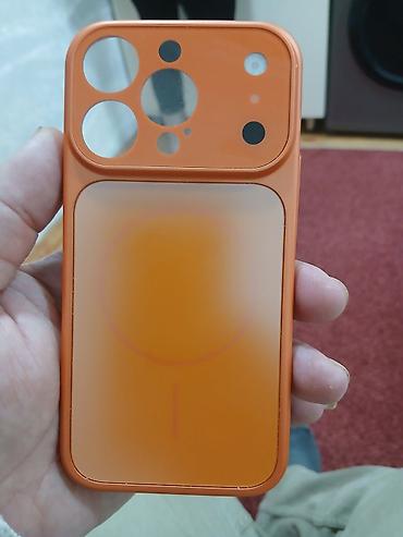 iphone xr case: Məhsul: MagSafe dəstəyi olan qoruyucu telefon qabı - Rəng: narıncı - — 1