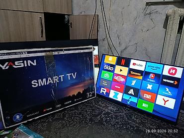 Телевизорлор: Телевизор Yasin 32" Smart TV - Диагональ: 32 дюйма - Smart TV — 2