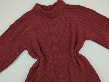 spódnice plisowane bordowa: Sweter, L (EU 40), condition - Good