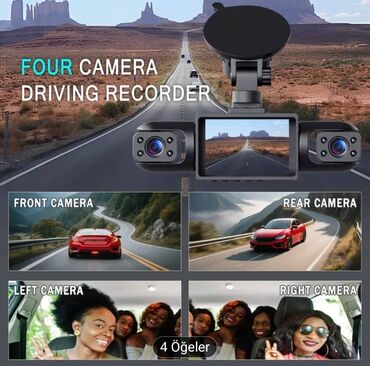Прицепы: Avtomobil kameraları 🚘🎥 ✅ Səs yazma ✅ Gecə görüntüsü 🔹 İkili kamera