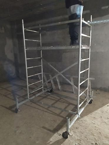 Nərdivanlar: Metal mobil iskele sistemi - Təyinat: daxili və xarici yüksəklik — 1