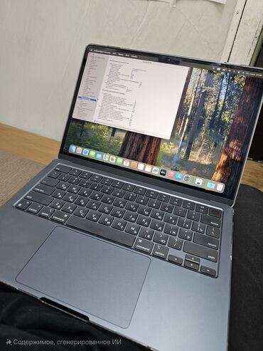 аирподс 3 люкс: Ультрабук, Apple, 16 ГБ ОЭТ, Apple M3, 13.5 ", Колдонулган, Жумуш, окуу үчүн, эс тутум SSD