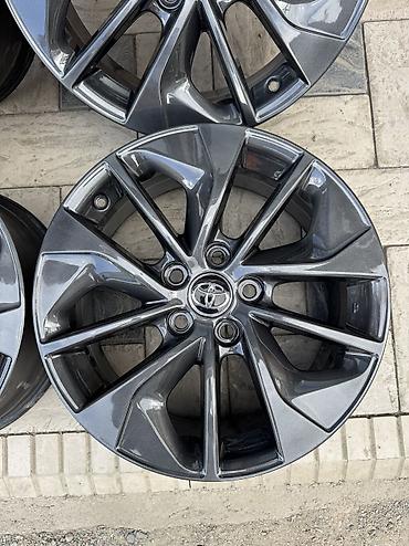 xv70: Литые Диски R 17 Toyota, Комплект, отверстий - 5, Б/у — 7