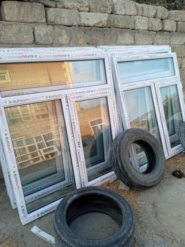 vitraj pencereler in Azərbaycan | PƏNCƏRƏLƏR: 120×140 = 115 manat 1 ededi teze plastik pencereler 0 dan tam yeni