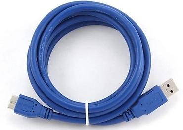 Druga oprema za računare i laptopove: USB 3.0 A na Micro‑B kabl (plavi) - Konektori: USB 3.0 Type‑A (muški) — 4