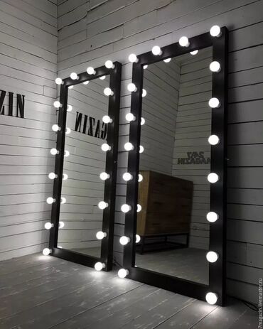 krivoe zerkalo: Зеркало с лампами. Зеркало с подсветкой. Зеркало для салонов. Зеркало