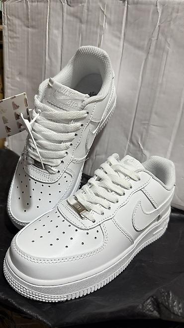 force: Кроссовки Nike Air Force 1 • размеры: 30 - 44 • цвета: белый, черный — 4