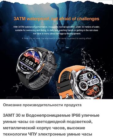 Беспроводные вакуумные наушники: Смарт-часы HD300 1,43 дюйма AMOLED AI GPT со светодиодной подсветкой — 4
