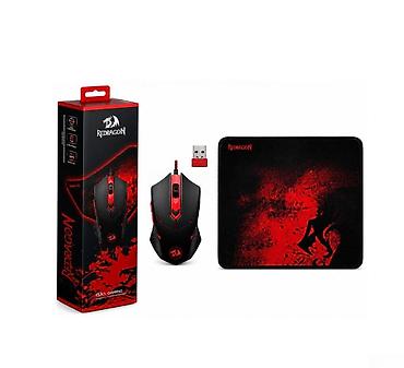 Redragon M601WL-BA 2-in-1 Wireless Gaming Mouse & Mousepad Bundle