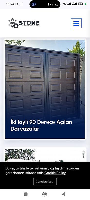 qaraj darvaza: Yeni Qaraj darvazası, Seksional, Avtomatik — 9
