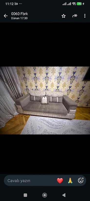 Divan. 220 AZN. açılan bazalı ideal vəziyyətdə ölçü qoldan qola 2