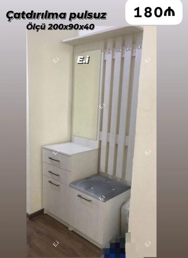 Divanlar: Yeni, Düz dolab, Dəhliz dolabı