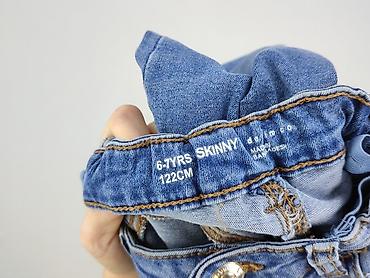 długa spódnica do tańca: Spodnie jeansowe, DenimCo, 7 lat, 116/122, stan - Bardzo dobry — 4
