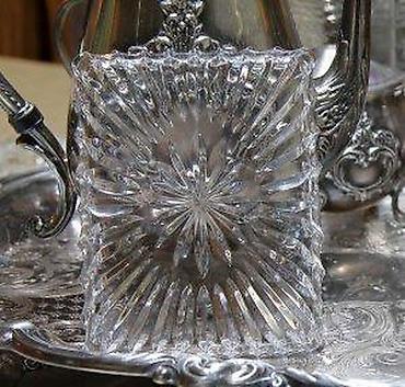 Ostalo posuđe: Kristalne pravougaone posude 2 komada. Prekrasne kristalne posude — 10