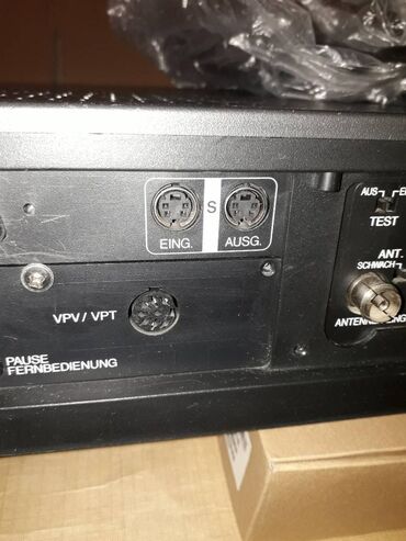 DVD və Blu-ray pleyerlər: Videomaqnitofon JVC HR-S5800EG S-VHS satılır. Kolleksiya modeli. Hifi -da lalafo.az — 12 DVD və Blu-ray pleyerlər: Videomaqnitofon JVC HR-S5800EG S-VHS satılır. Kolleksiya modeli. Hifi — 12