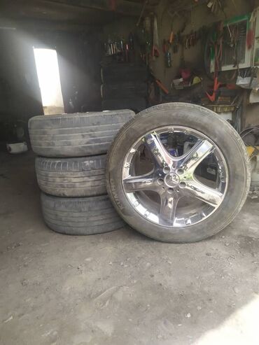 Диски: Литые Диски R 19 Mercedes-Benz, Комплект, отверстий - 5, Б/у — 2