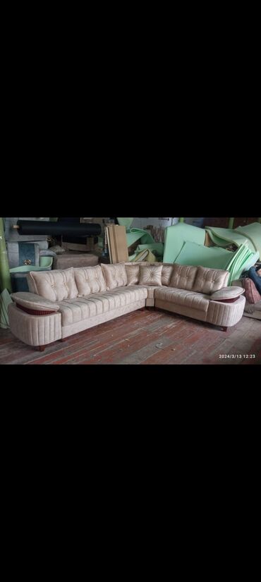 Sifarişlə mətbəx mebeli: Sifarişlə mətbəx dəsti, Özü çəkən petlələr, MDF, Kredit var — 27