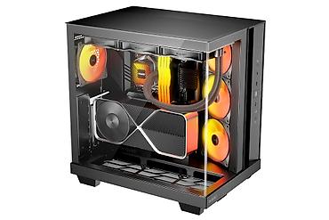 ventilyator su ile: 🔥 Be quiet! Light Base 500 LX Black (BGW85) korpusu tam panoramik — 4
