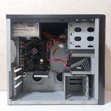 Masaüstü kompüterlər və iş stansiyaları: Oyun üçün Kompüter "Core i3 3210 AMD HD5570 1GB 128GB SSD” ⭐Tək Sistem — 8