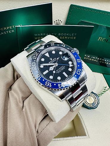 meta eynək: Rolex GMT‑Master II “Batman” (Ref. 126710BLNR) Rolex, Rolex saat — 2