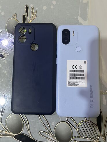 ucuz telefonlar redmi: Xiaomi Redmi A1 Plus, 32 ГБ, цвет - Голубой, 
 Отпечаток пальца, Face ID