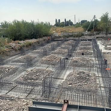 Бетонные работы: Монтаж фундаментов «под ключ» - Выполняем полный цикл работ: разбивка — 4