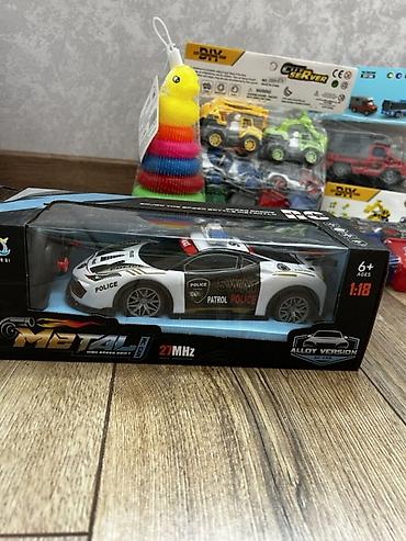 Игрушки: Набор детских игрушек 1) Радиоуправляемая спортивная машина KRC Max — 7