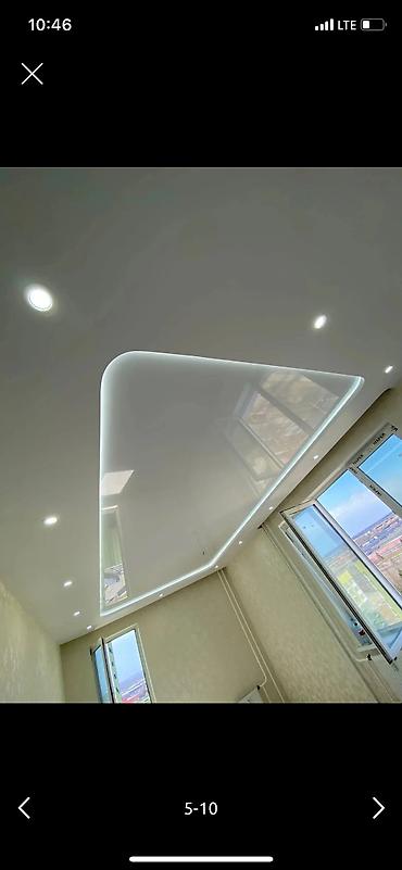 Натяжной потолок: Натяжной потолок Глянцевое, Матовое, 3D потолки Гарантия, Бесплатная консультация, Бесплатный замер — 5