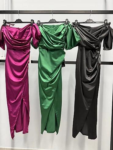 minduse za devojcice: Elegantna haljina sa otvorenim ramenima i preklopom - Kroj — 3