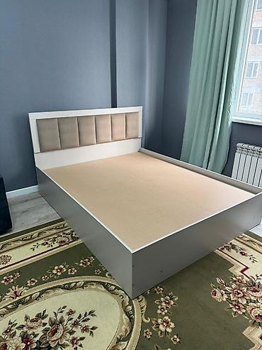 defender apollo: Двуспальная кровать с мягким изголовьем и усиленным каркасом. - — 2