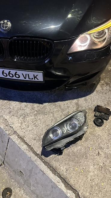 Передняя левая фара BMW 2008 г., Б/у, Оригинал, Германия