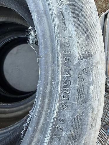 Шиналар: Комплект летних шин 235/45 R18 98Y - Размер: 235/45 R18 - Индекс — 2