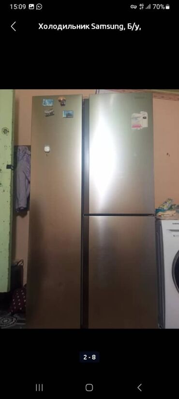 пром холод: Холодильник Samsung, Б/у, Многодверный, Less frost, 130 * 180 * 55