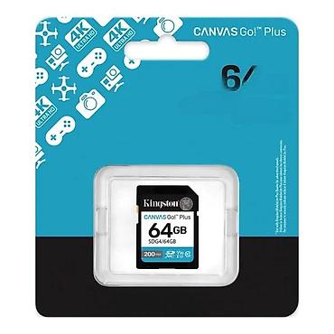 Memorijske kartice za kamere: Kingston Canvas Go! Plus SDXC memorijska kartica – 64 GB (model — 1