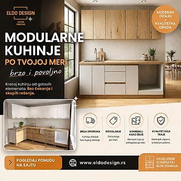 Kuhinjski nameštaj: Kuhinje po meri – Eldo Design - Dizajn koji inspiriše: moderni — 10