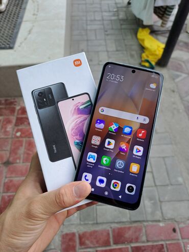 реалми c3: Redmi, Redmi Note 12S, Колдонулган, 256 ГБ, түсү - Боз, 1 SIM, 2 SIM