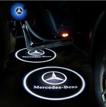 10000 mercedes v Azərbaycan | PORTATIV ENERJI YÜKLƏYICILƏR: Mercedes Benz qapi alti led logo 2 ədəd dir Başqa maşın aksesuarları