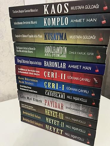 Художественная литература: Kitab seti – tarix, siyasət, kəşfiyyat və gizli güclər mövzuları — 2