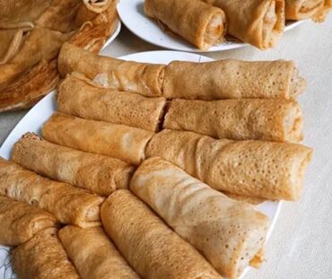 чочок кесуу: Домашние блины С мясом 50 сом С творогом 40 сом Котлеты с печени 100