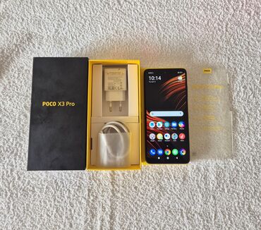 telefon qutusu: Poco X3 Pro, 128 ГБ