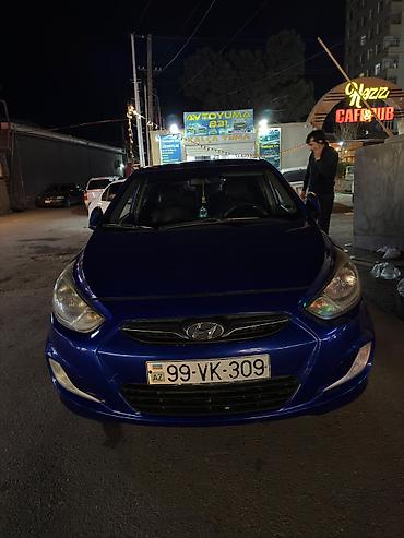 Hyundai: Hyundai Accent (hatchback) – mavi rəng - Kuzov: 5 qapılı hatchback - — 1