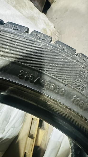 41 5: Продаю резину комплект разноширокий Зимняя шина 275/40 R20 105V 315/35 — 2