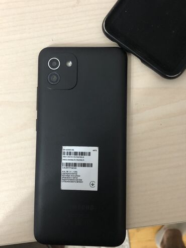 samsung 9500: Samsung Galaxy A03, 64 ГБ, цвет - Черный, Сенсорный